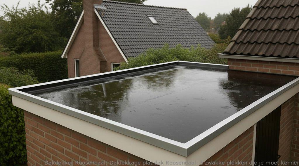 Daklekkage Plat Dak Roosendaal