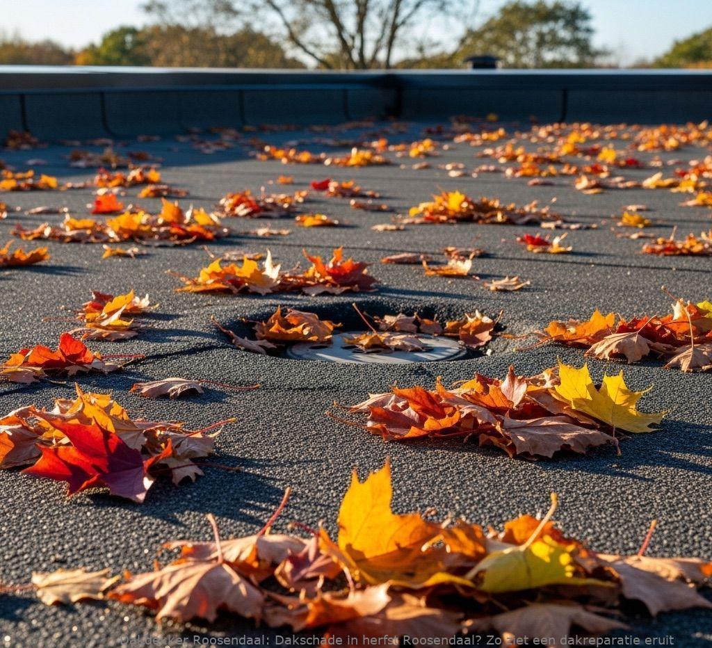 Dakschade In Herfst Roosendaal